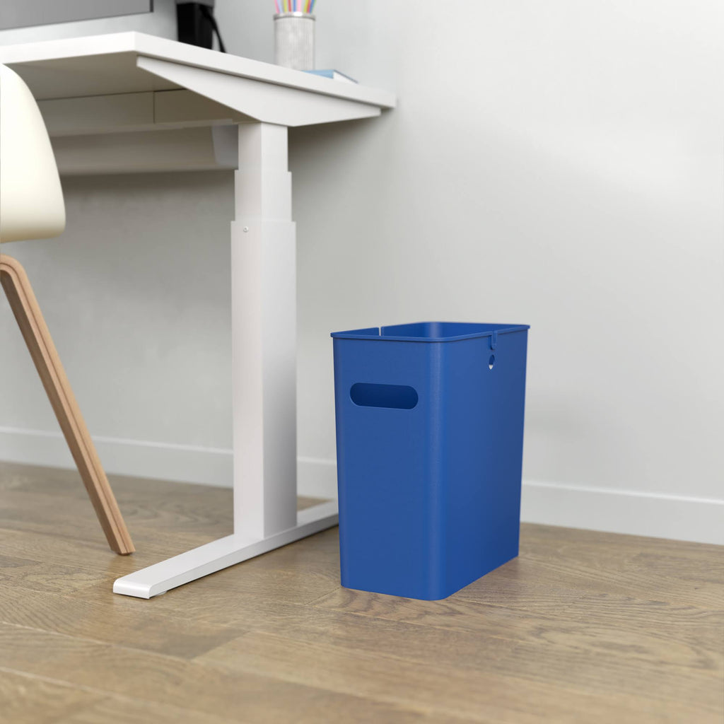 4.2 gal Polypropylene Trash Can with Handles, Pack of 6 L789779
