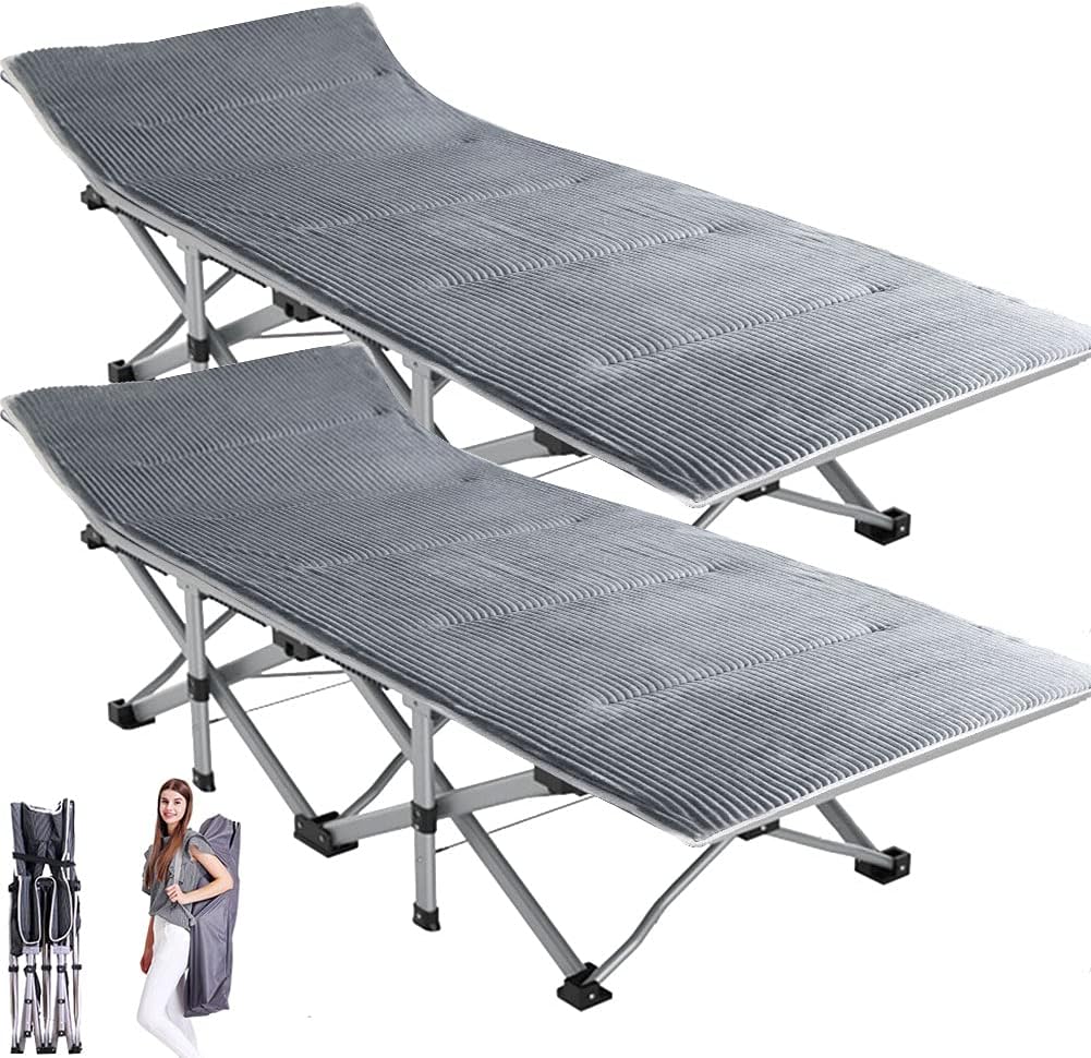 Camping Cot Folding Bed with Carry Bag C465732