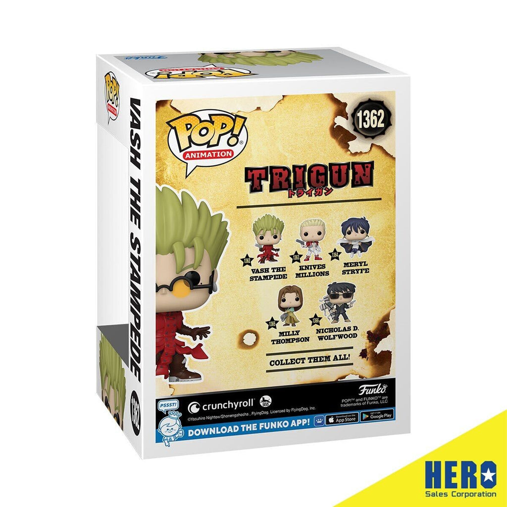 Funko Pop Trigun Vash the Stampede D98570