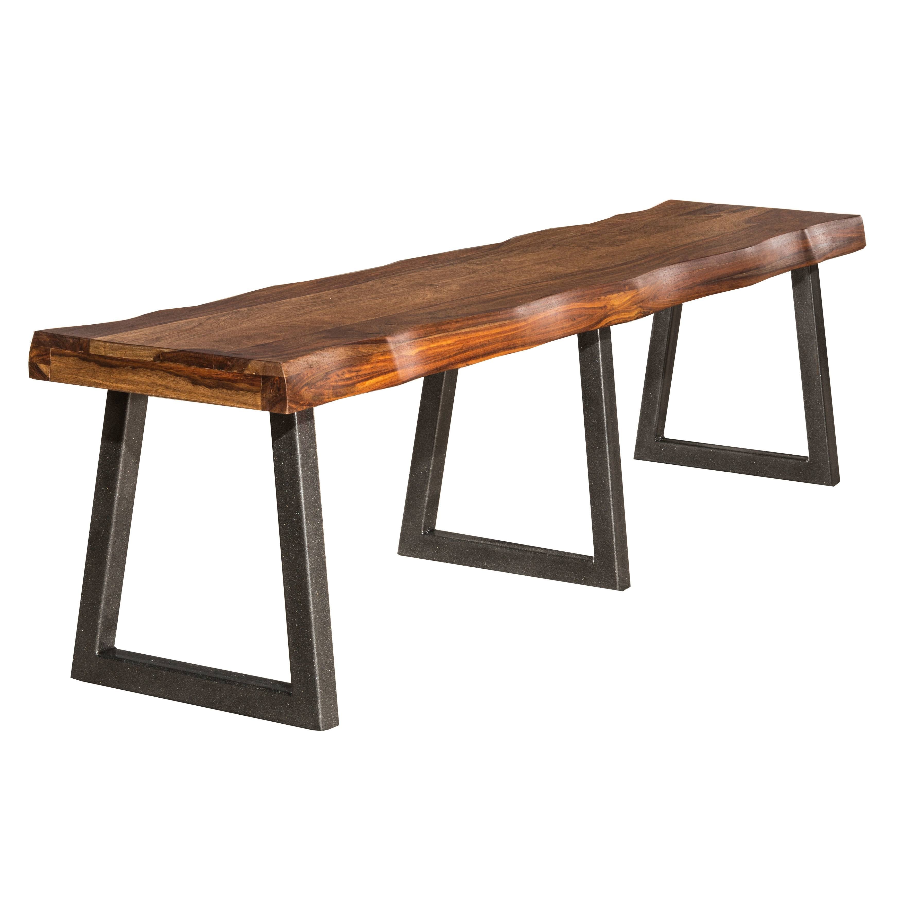 Natural Sheesham Bench U46558