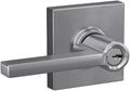 Satin Chrome Keyed Entry Lever Lock, Pack of 2 A567594