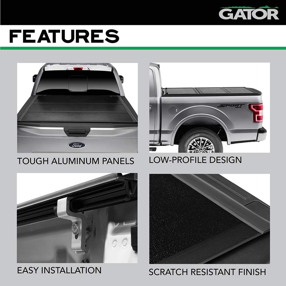 Hard Tri-Fold Truck Bed Tonneau Cover for Toyota Tundra 6' 7" Bed C567183
