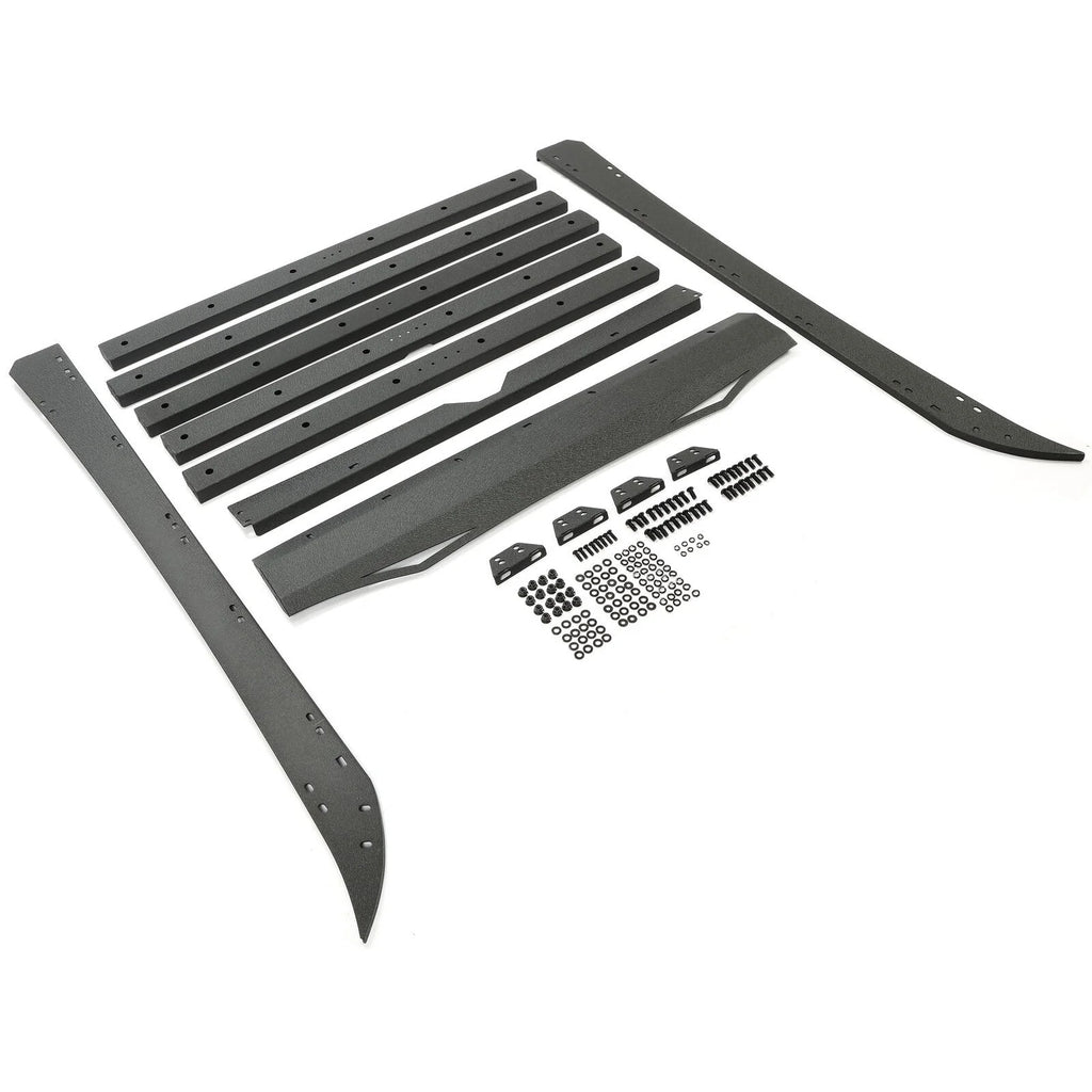 Black Steel Roof Cargo Rack J702