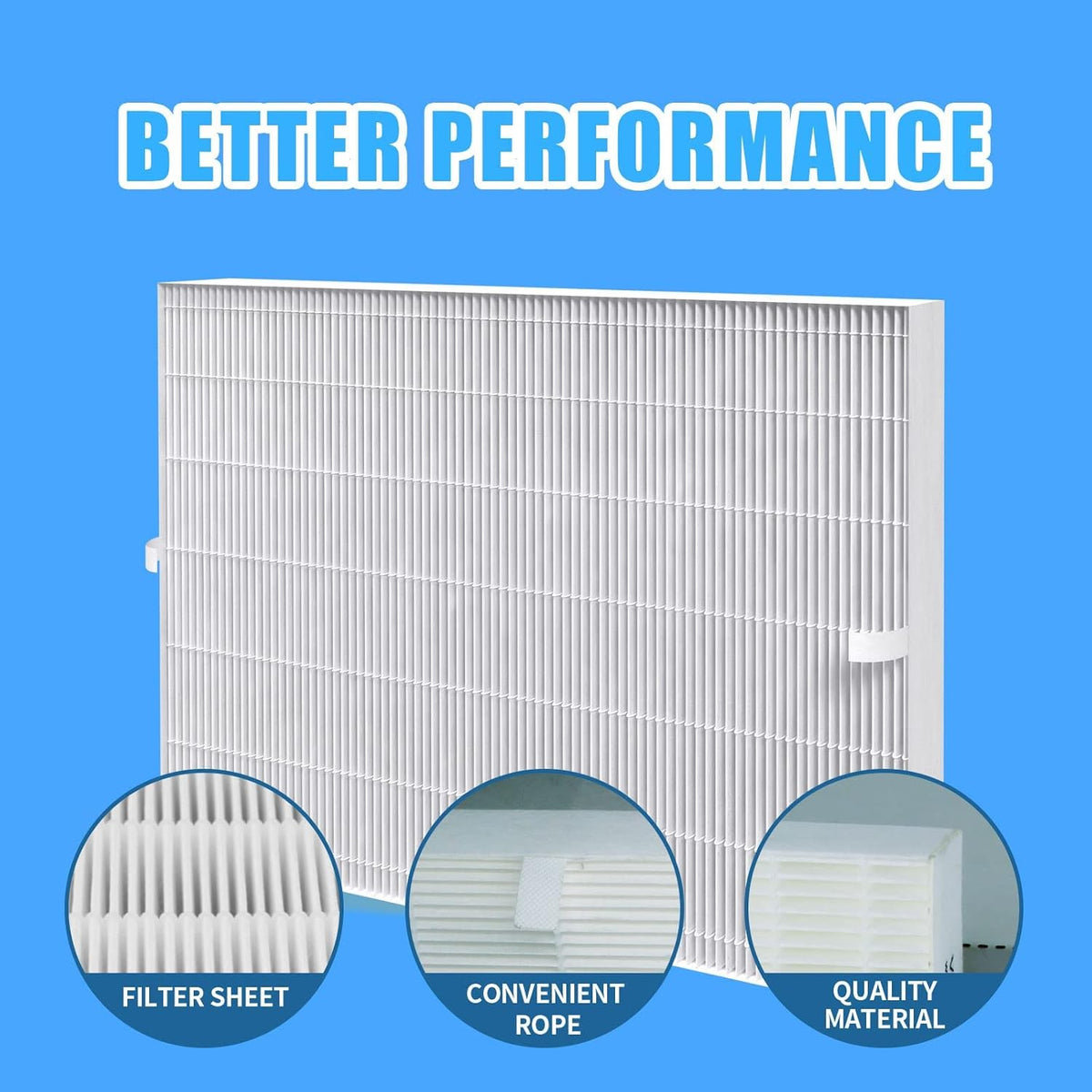 3 Pack True HEPA Filters with 9 Extra Carbon Filters Q11315