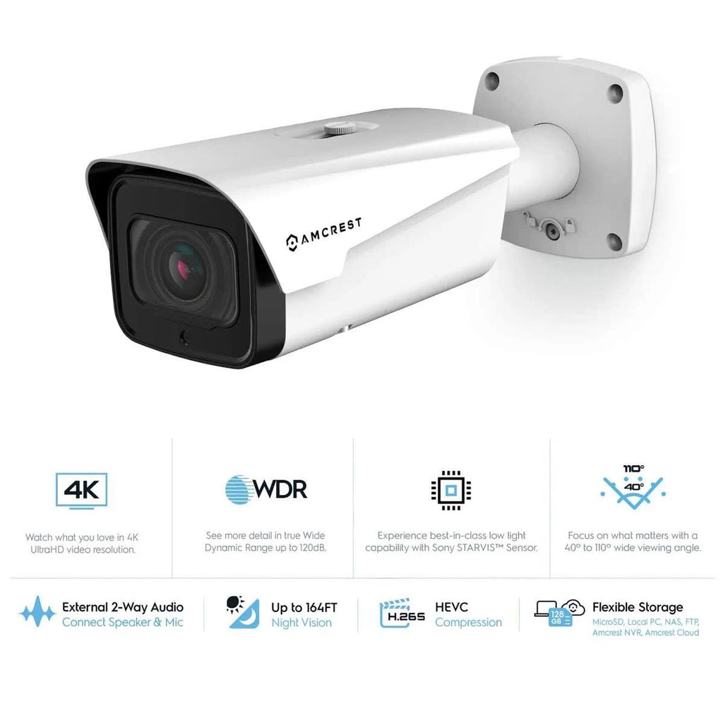 4K Optical Zoom Outdoor PoE Camera J64613