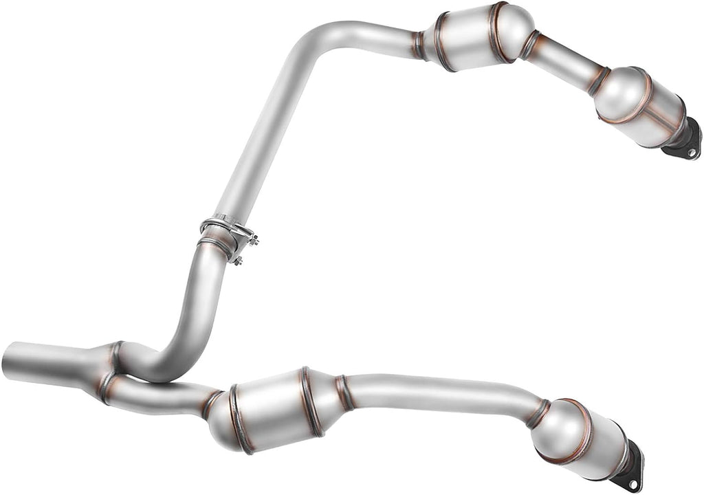 Catalytic Converter Compatible with 2007-2009 Jeep Wrangler JK 3.8L Direct-Fit Stainless Steel P82084