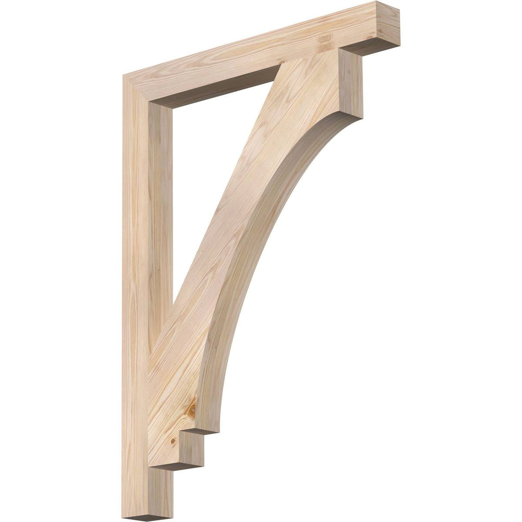 Douglas Fir Smooth Bracket W19860
