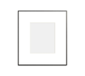 8x10 Matte Black Gallery Frame M8107