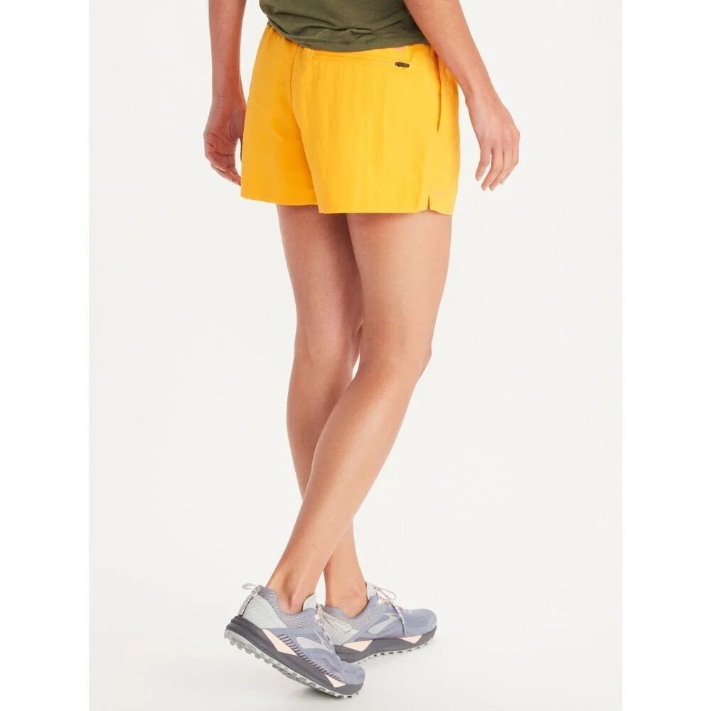 Solaire Orange Yellow Women's Shorts Size XL F554