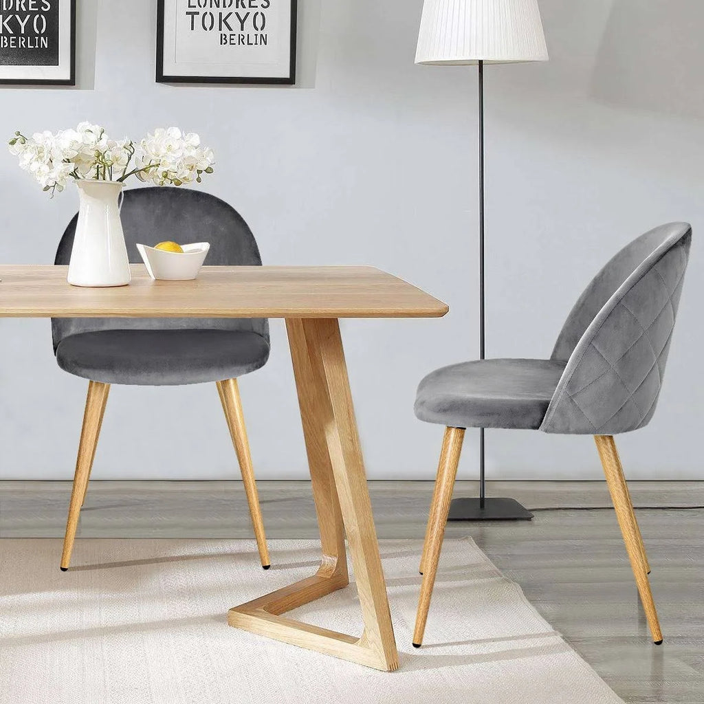 Velvet Dining Chair Set of 2 Z92368
