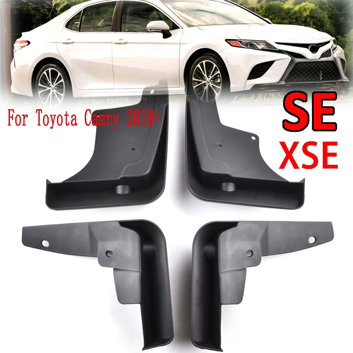 4PCS Mud Flap MudGuard Front Rear Fender I491