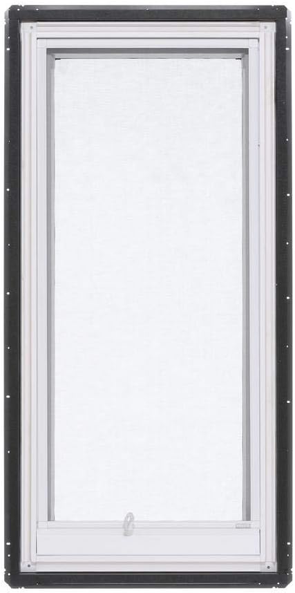 21-1/2 Inch x 46-1/4 Inch Laminated Manual Venting Deck Mounted Skylight V1205