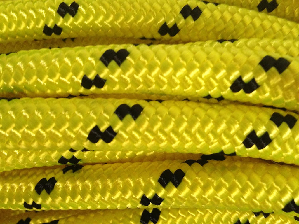 1/2 Inch by 100 Feet Yellow Arborist Rigging Rope T91314