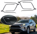 Interior Door Armrest Panel Cover Trim, Carbon Fiber Pattern S343