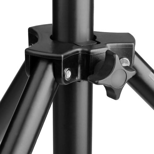 Pack of 2 Heavy-Duty Light Stand (Black, 13') A235