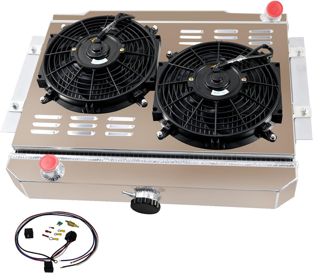 Aluminum 3 Row Radiator Shroud Fans W843