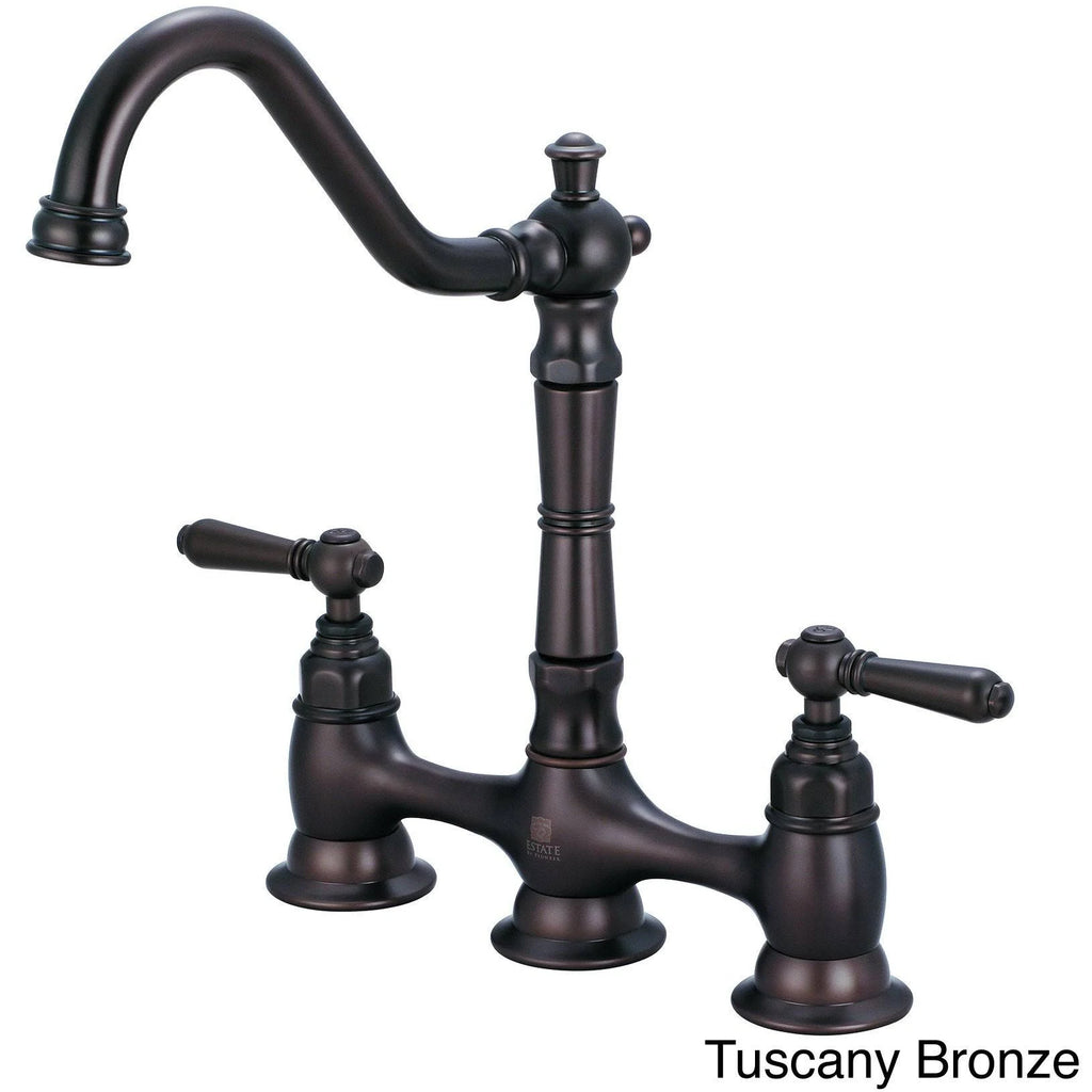 Two-Handle Bridge Kitchen Faucet V648713
