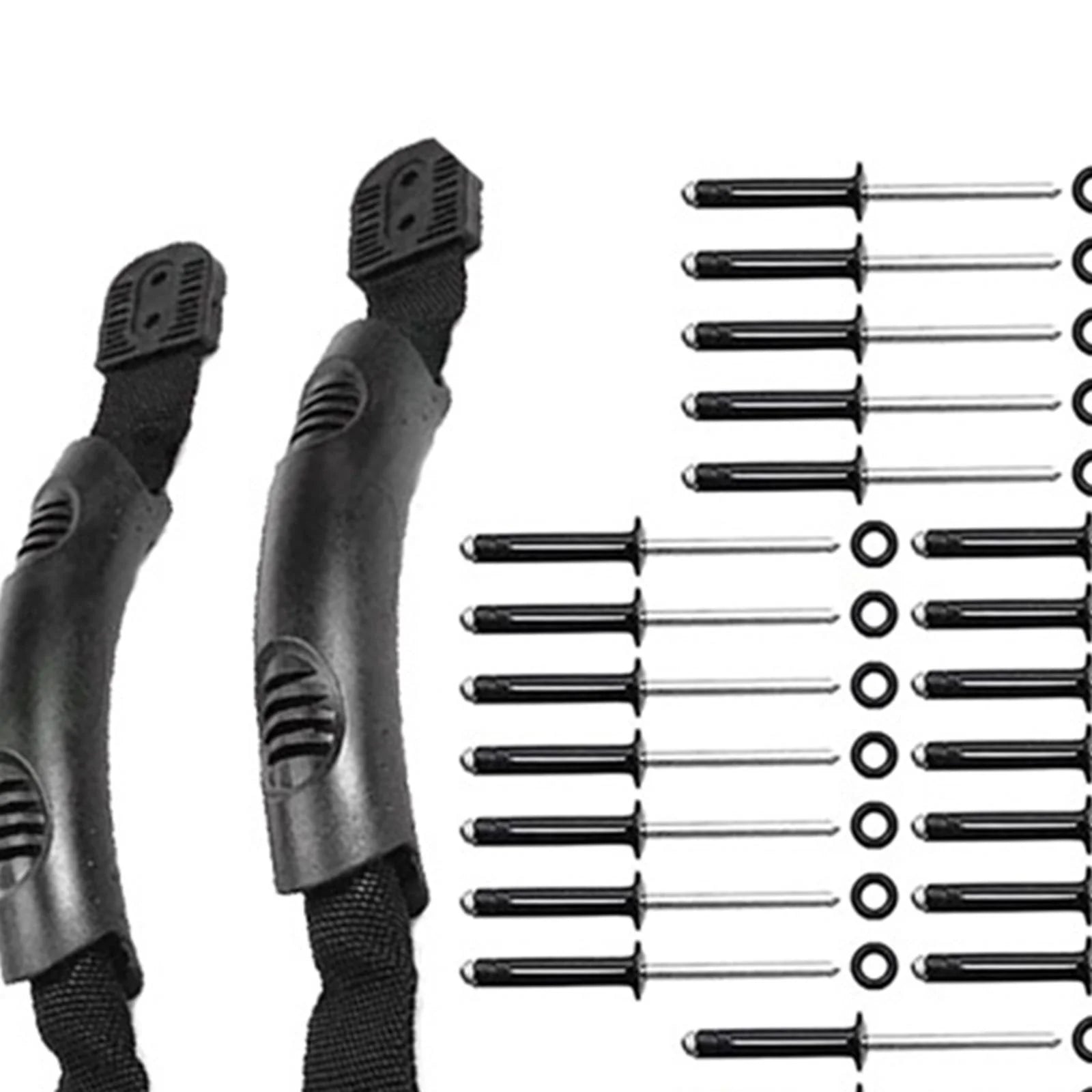 Black Kayak Carry Handles with Screws Pad Eye L898