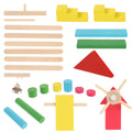26Pcs Wooden Building Blocks Toys Kit X1697