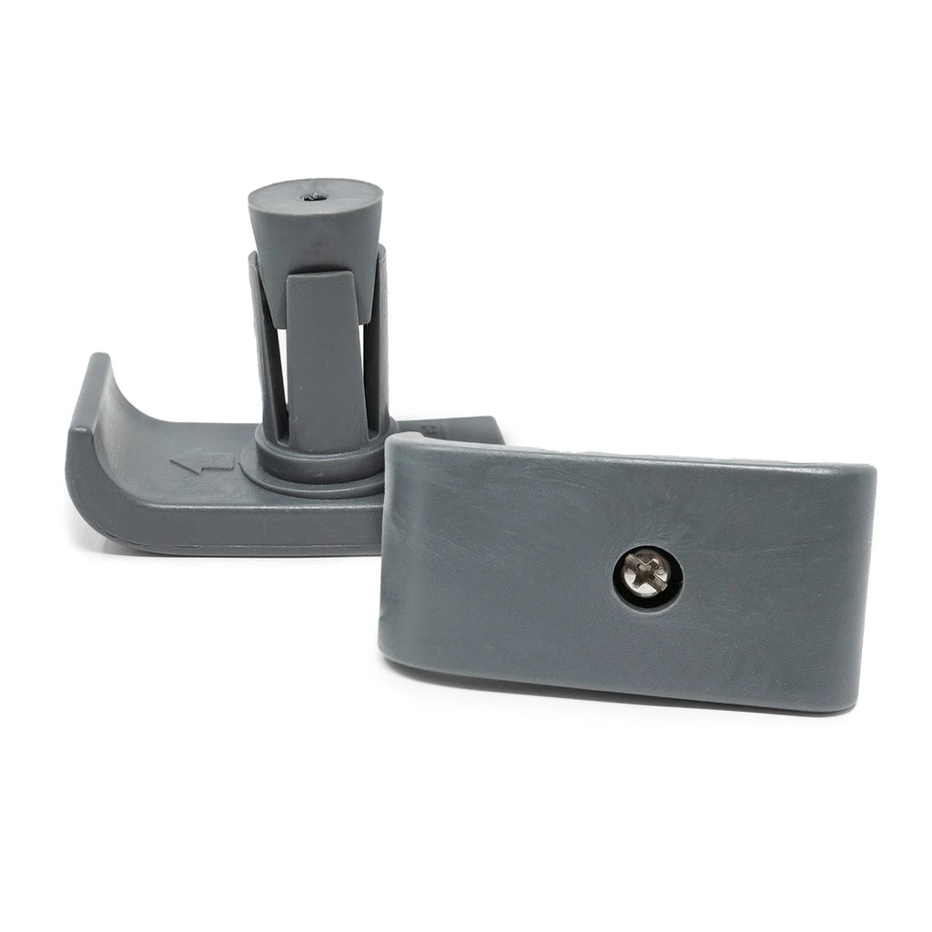 Swivel/Lock Walker 5" Front Wheels Kit with Universal FlexFit Ski Glides M863