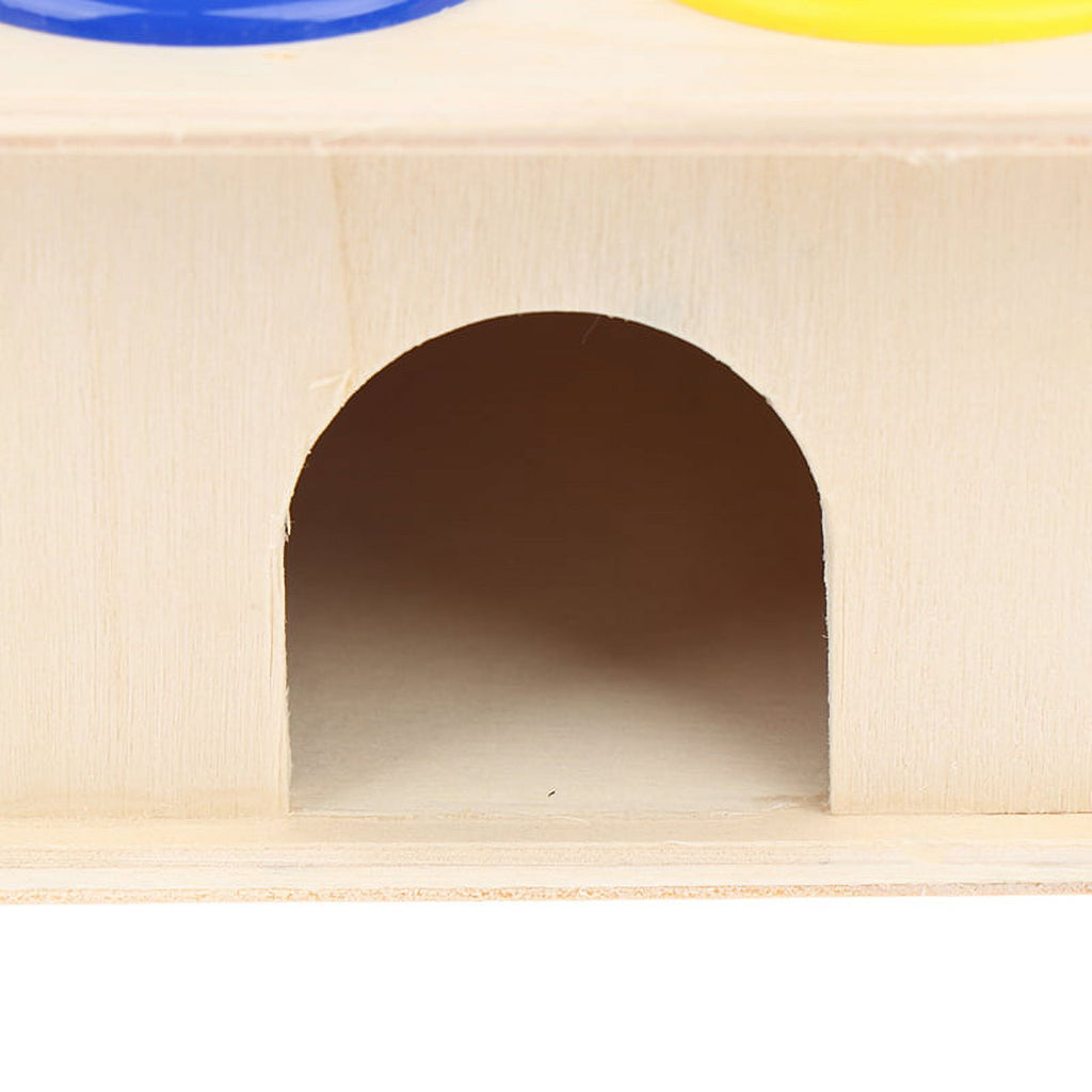 Wooden Hammering Ball Hammer Box Children Toy V209