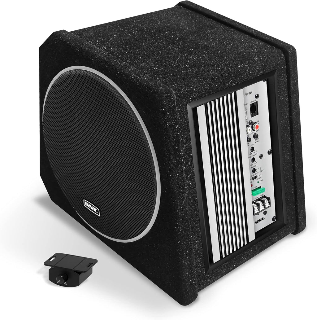 8 Inch Car Subwoofer and Amp Package with Passive Radiator P994382