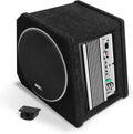 8 Inch Car Subwoofer and Amp Package with Passive Radiator P994382