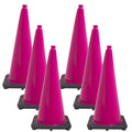 28 Safety Pink Traffic Cones A843