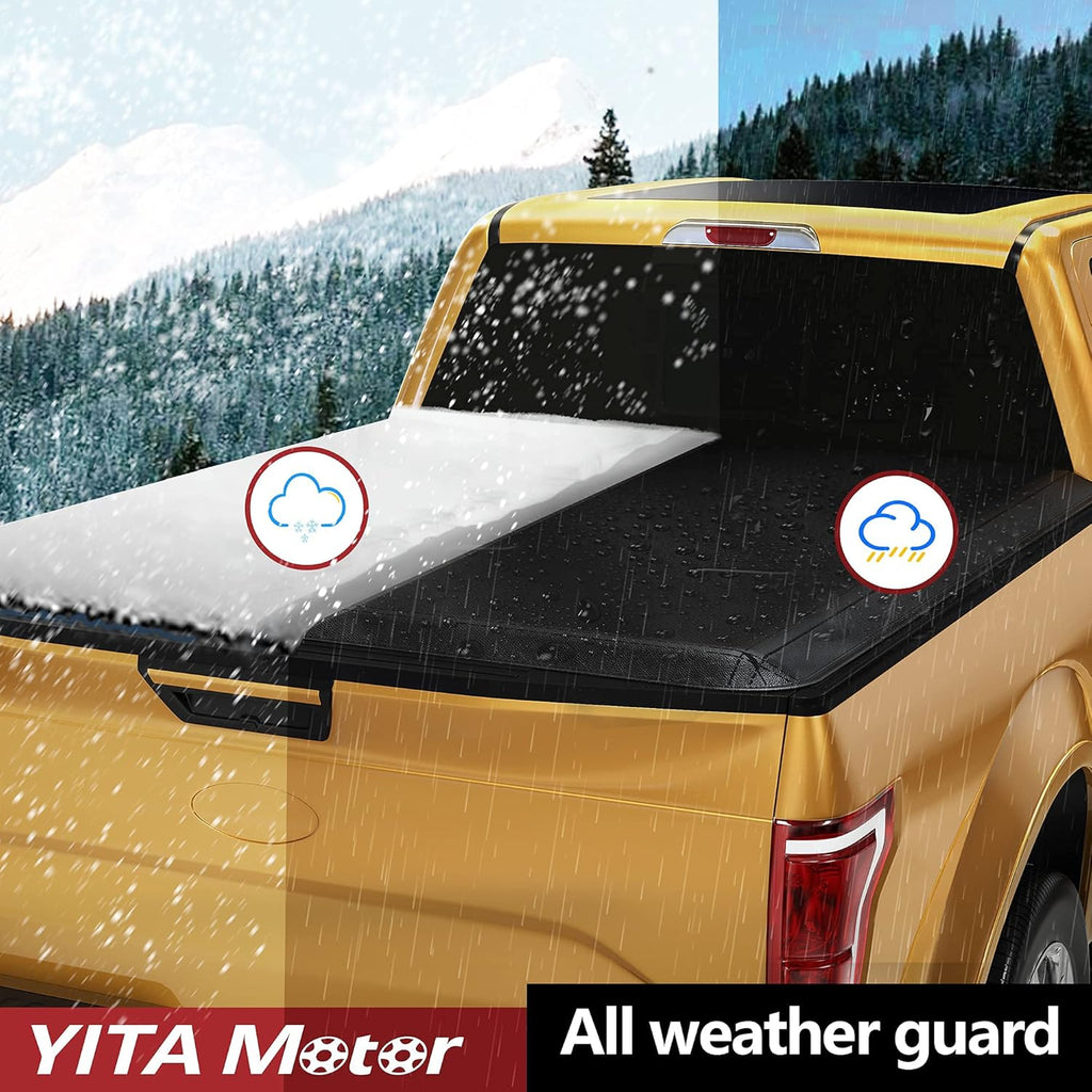 Soft Tri Fold Truck Bed Tonneau Cover A4086