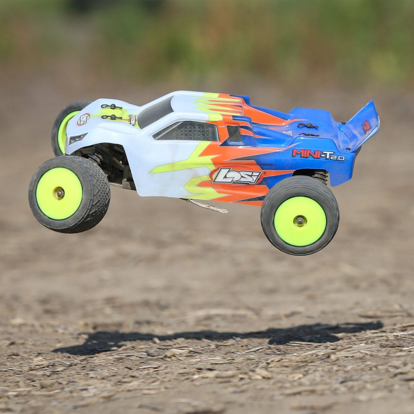 Blue/White 1/18 2WD Stadium Truck RTR F480