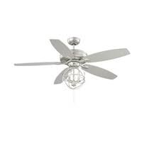 Satin Nickel Fan Light Kit R359