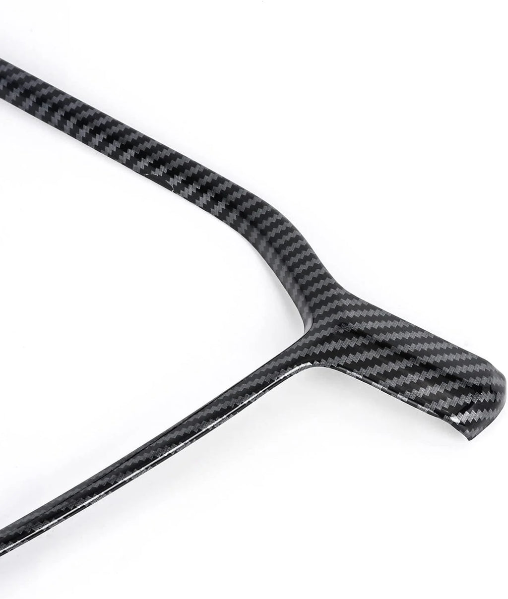 Interior Door Armrest Panel Cover Trim, Carbon Fiber Pattern S343