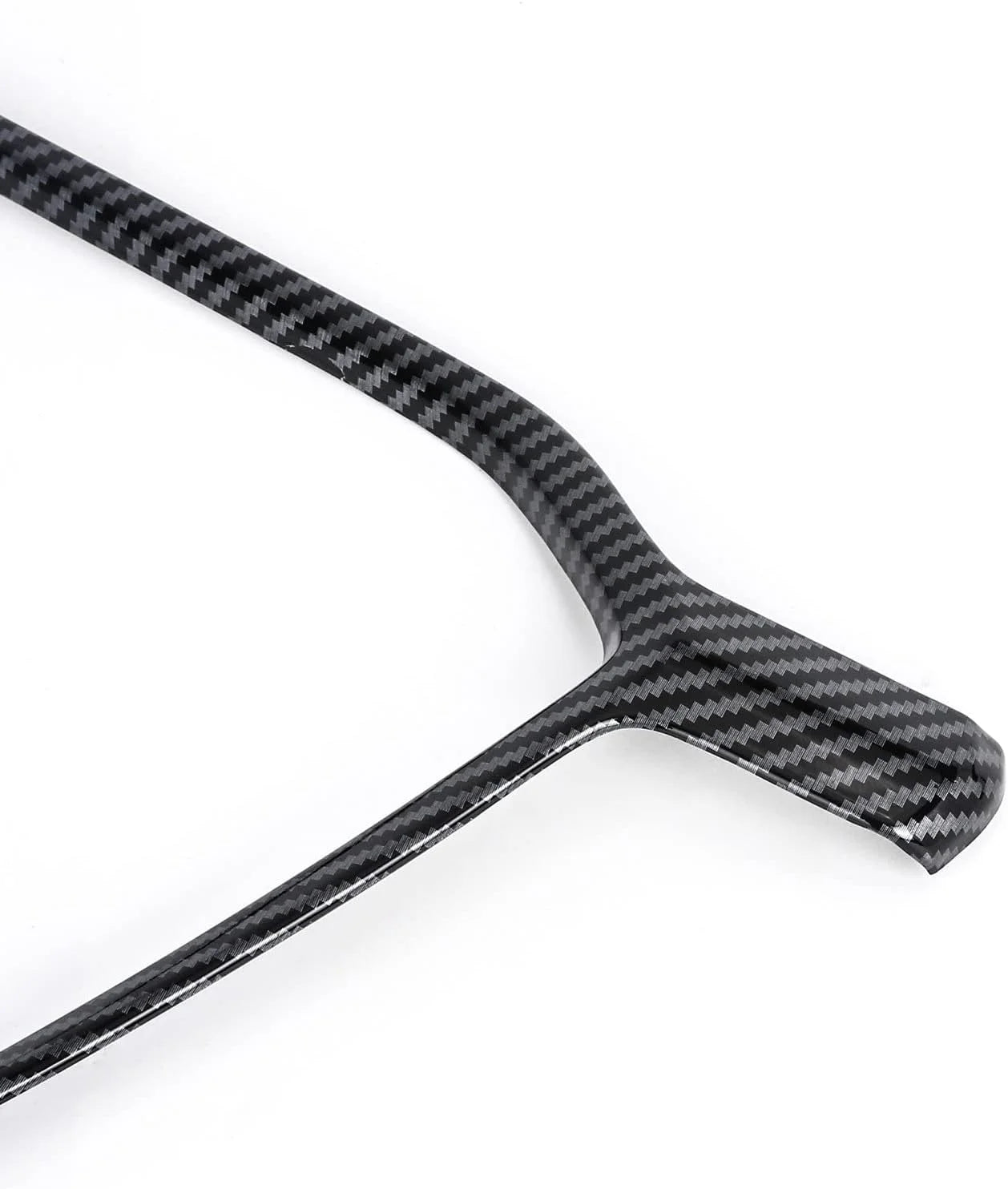 Interior Door Armrest Panel Cover Trim, Carbon Fiber Pattern S343