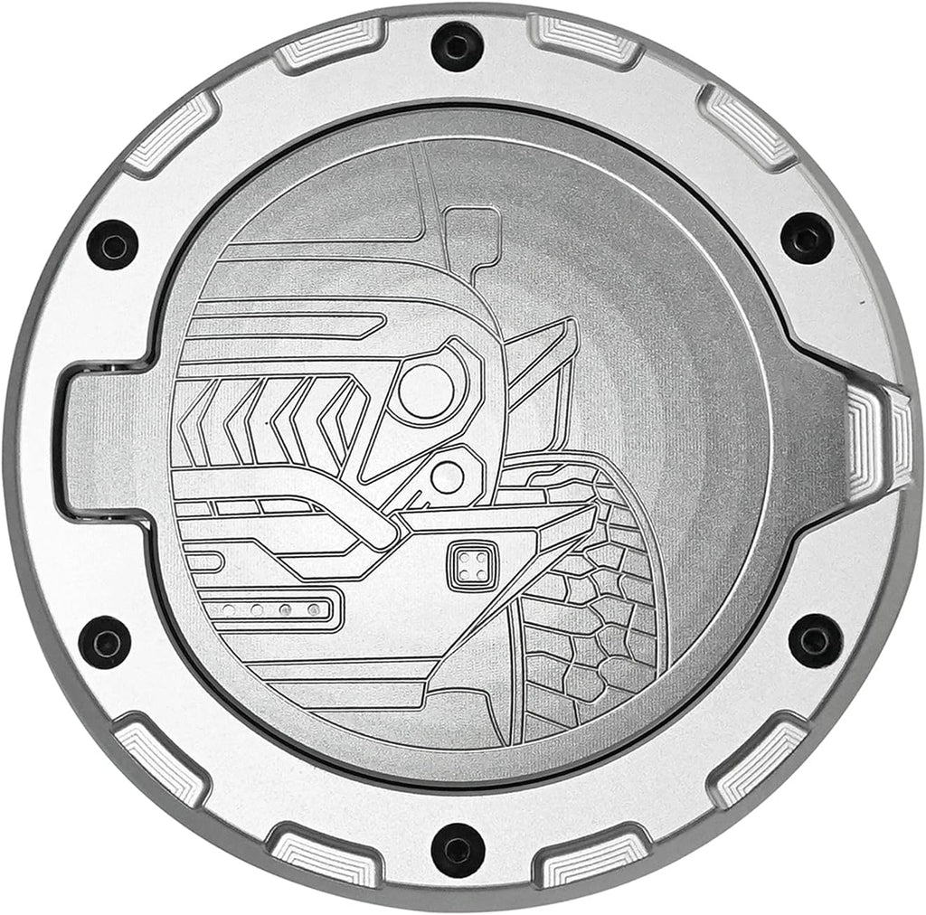 Aluminum Gas Cap Cover for Jeep Wrangler JK X79949
