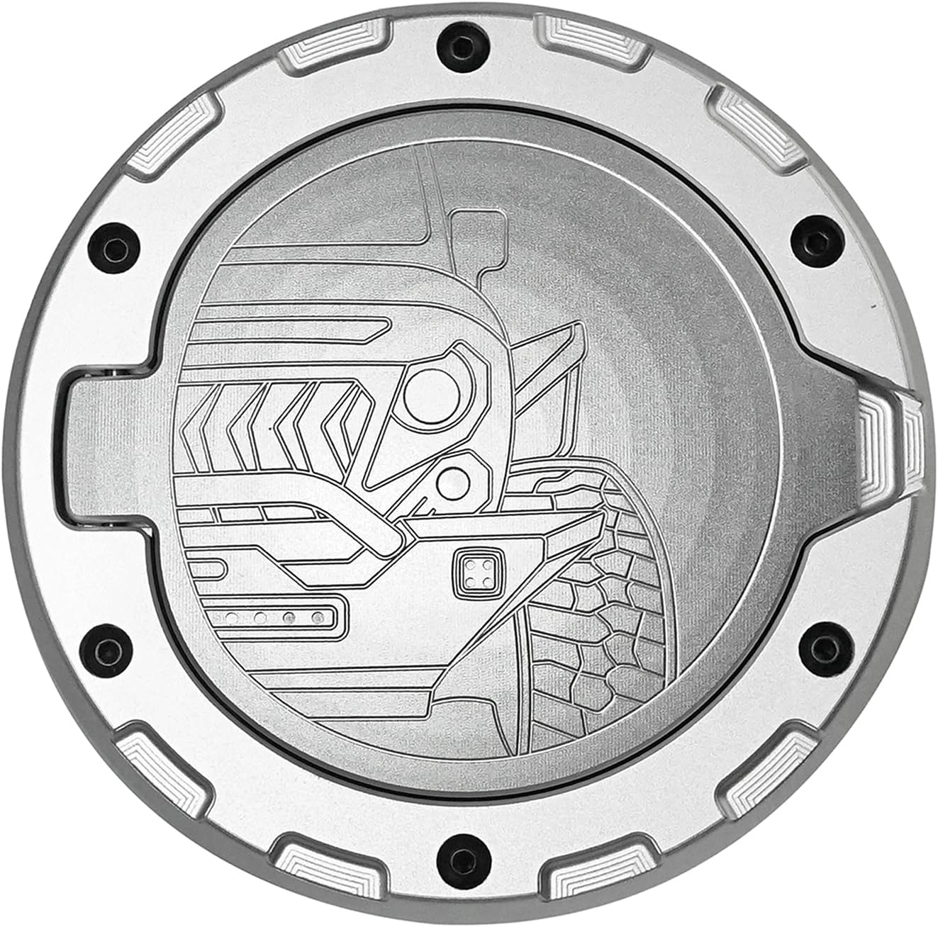 Aluminum Gas Cap Cover for Jeep Wrangler JK X79949