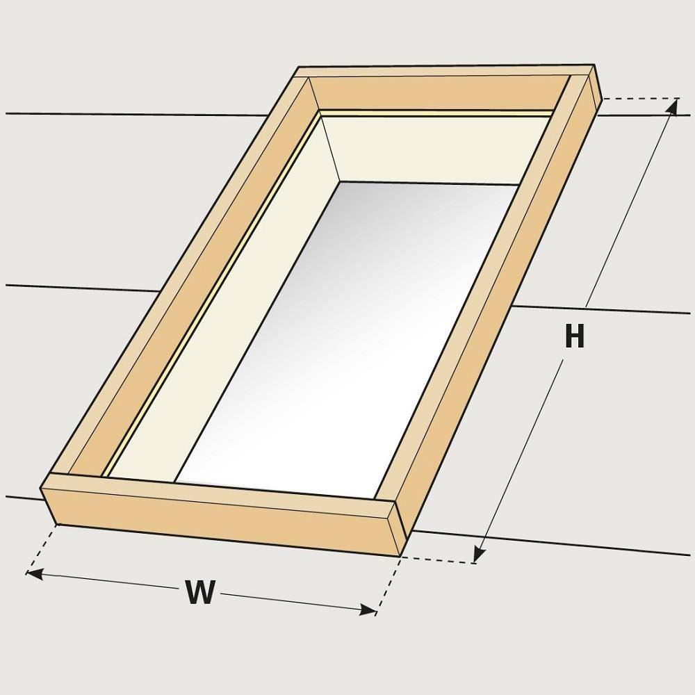 Fixed Curb Mounted Skylight F434