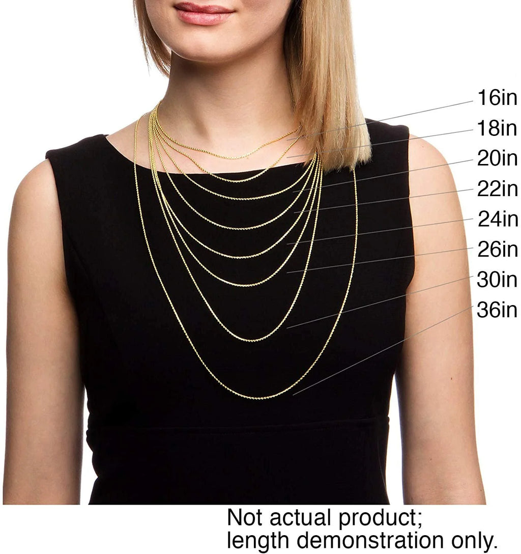 10K Yellow Gold 6mm Hollow Cuban Chain Necklace Y668606