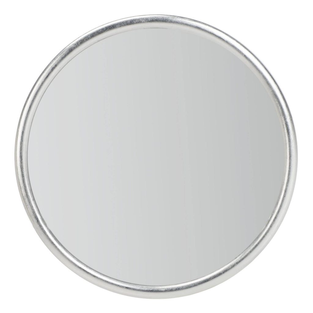 Silver/Grey Glass Top Accent Table R66407