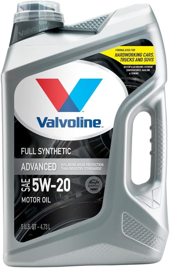 Advanced Full Synthetic SAE 10W-30 Motor Oil 1 QT, Case of 6, Pack of 2 O9442