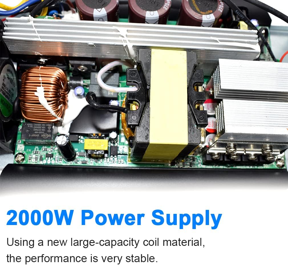 2000W 110-220V PSU 10x6 Pin Mining Power Supply U780