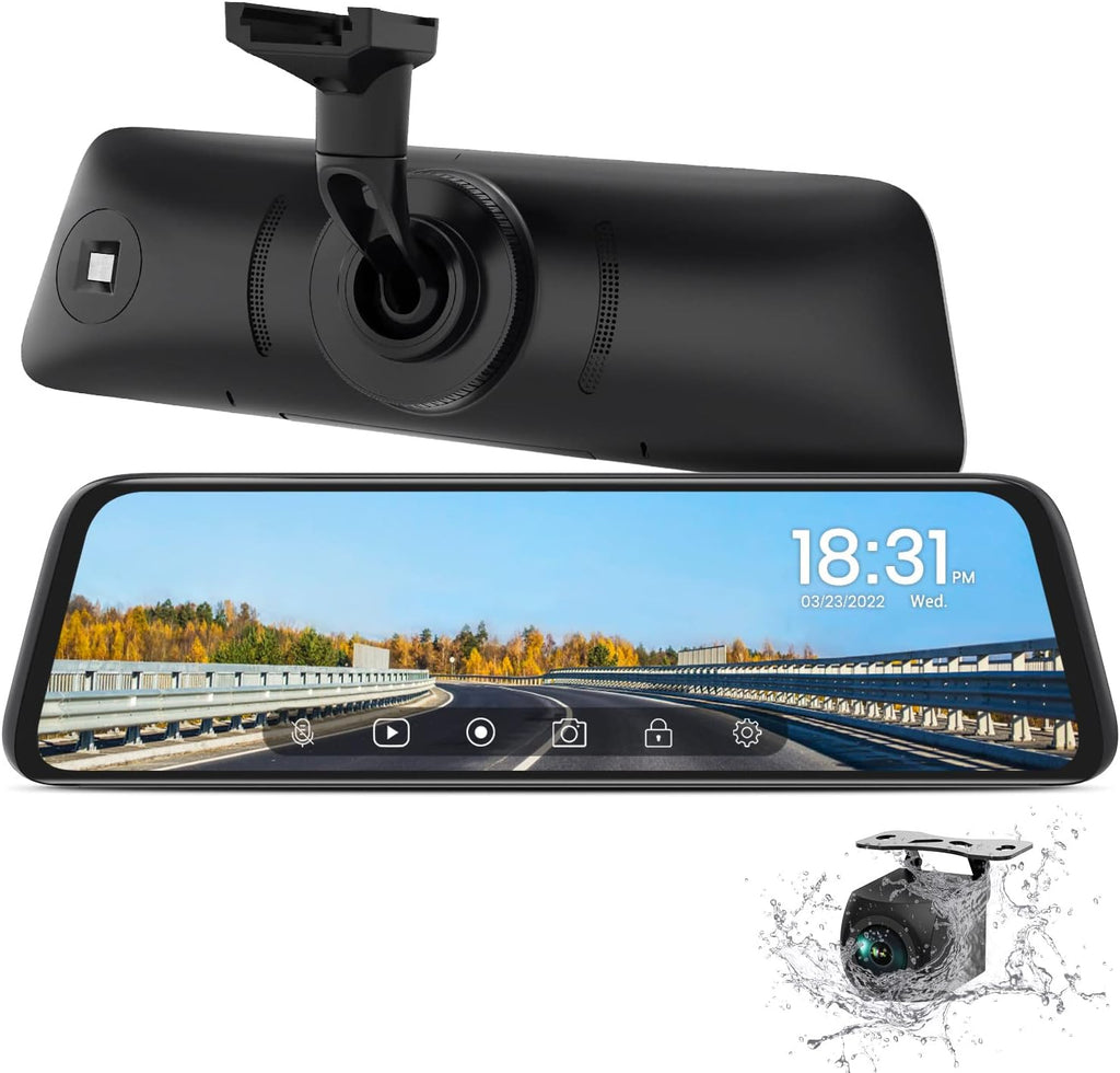 9.35'' Stream Media Full Touch Screen Backup Camera N659