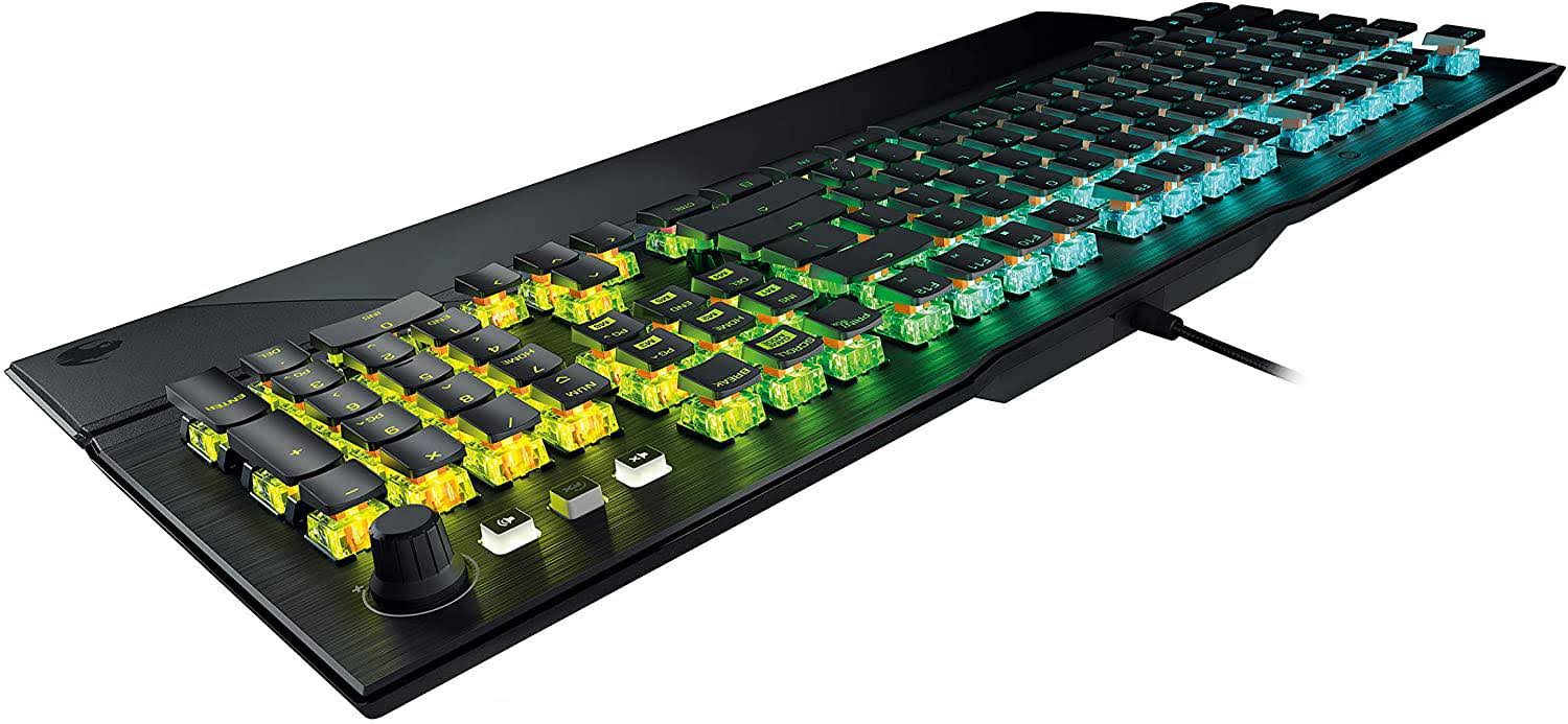 Black Optical RGB Gaming Keyboard H55432