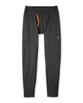 Men's Power Wool Tight Pant, Size Large in Boundary Black W5315