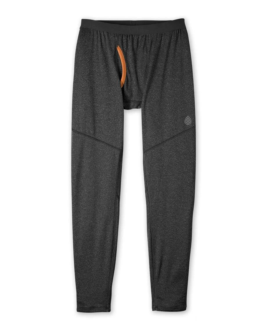 Men's Power Wool Tight Pant, Size Large in Boundary Black W5315