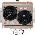 Aluminum 3 Row Radiator Shroud Fans W843