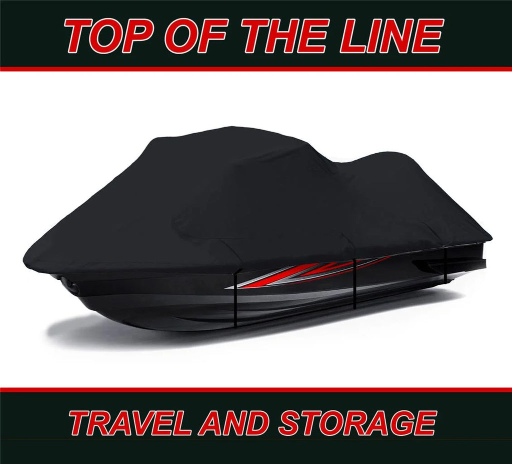 Black Jet Ski PWC Watercraft Cover F7647