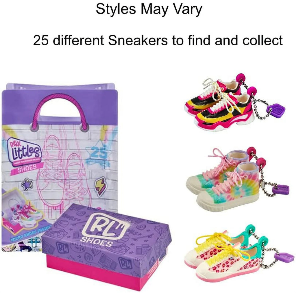 3-Pk Collectable Micro Backpack, Handbag and Sneakers U222