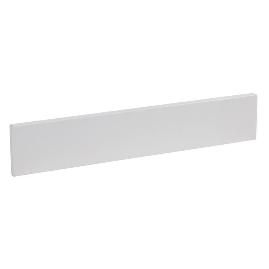 White Engineered Marble Bathroom Side Splash H9173