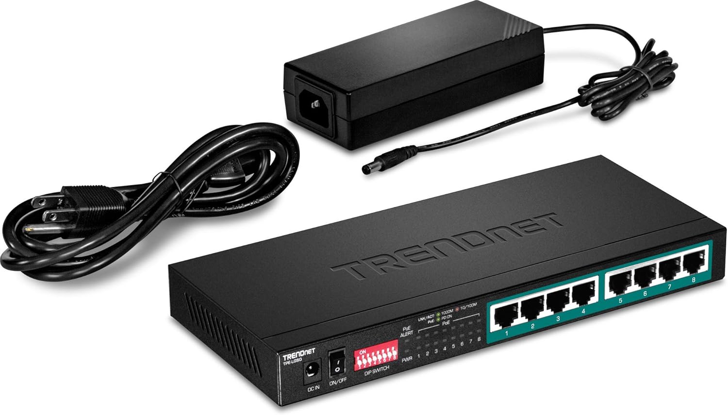 5-Port Gigabit Long Range PoE+ Switch C637