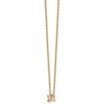 Black Hills Gold Butterfly Necklace G864